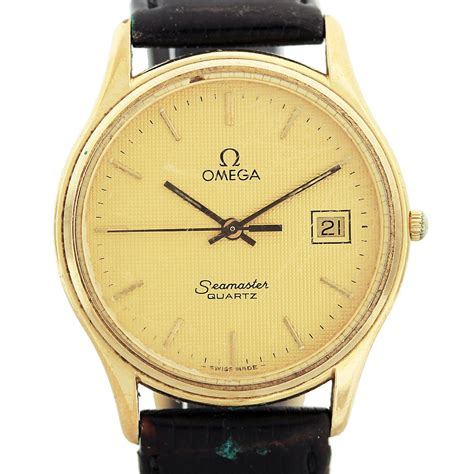 omega seamaster quartz watch 1430|Omega Seamaster quartz men's.